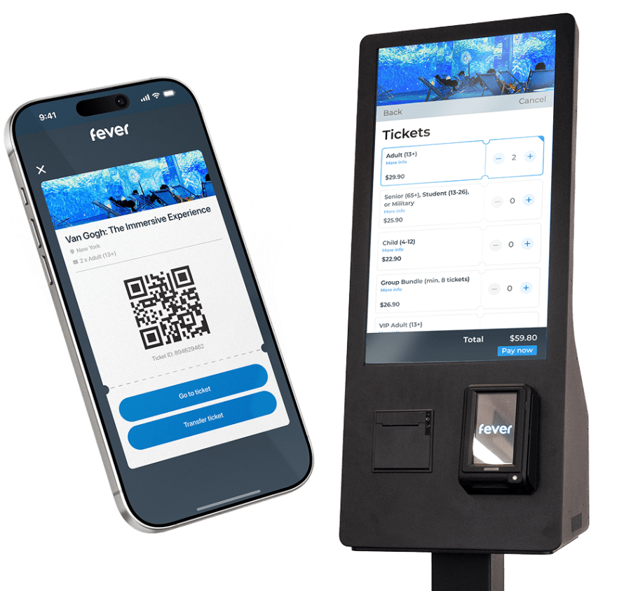 Access control, cashless operations & on-site sales