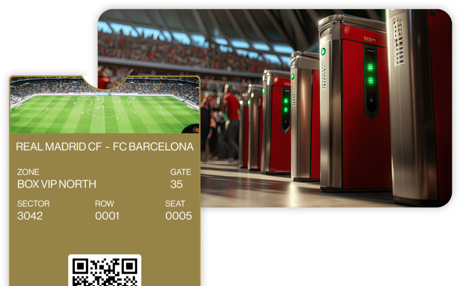 Onsite sports ticketing