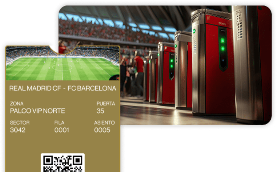 control acceso eventos deportivos