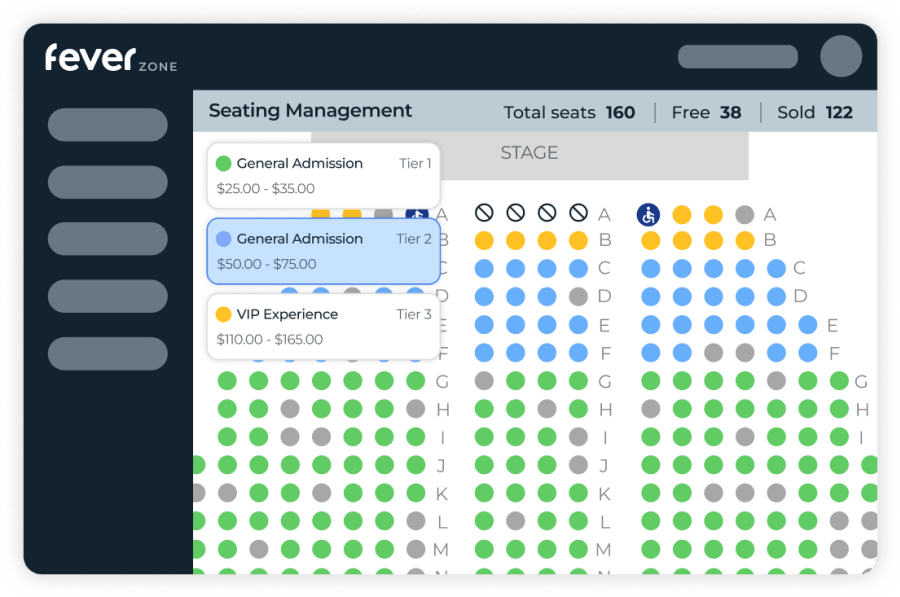 Smart seating & booking management