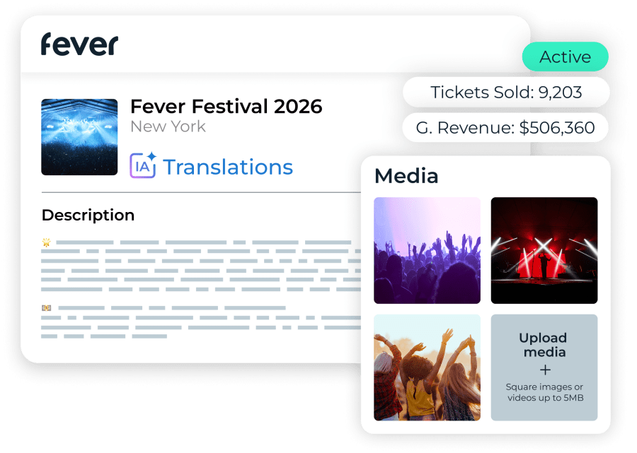 Event creation IA software