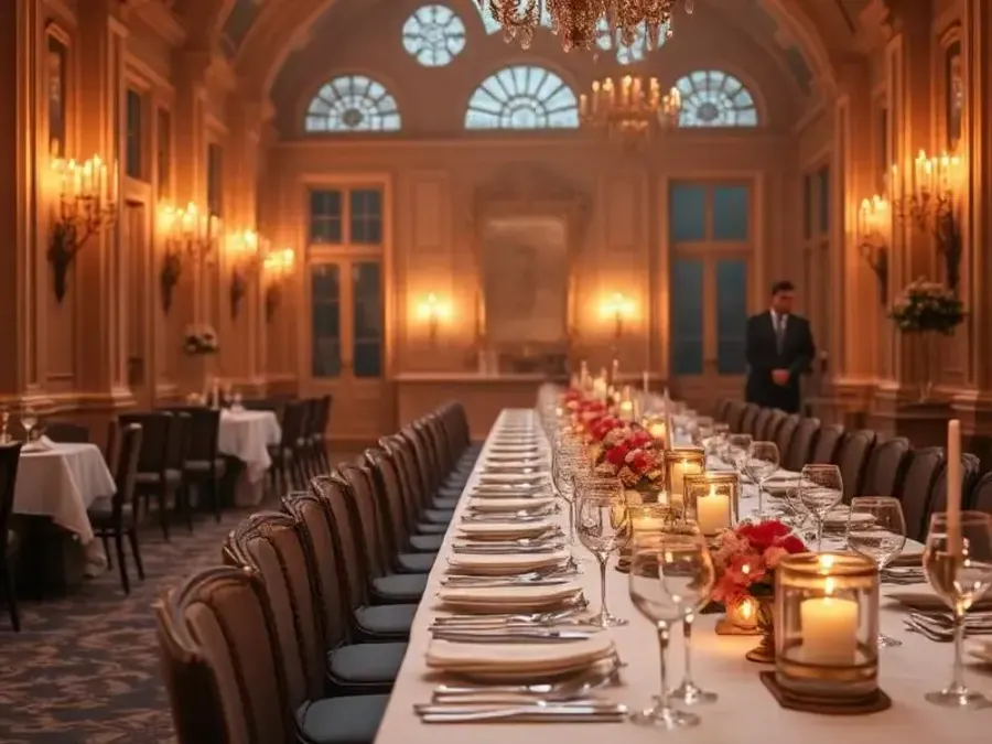Jantares de gala e eventos angariação de fundos privados