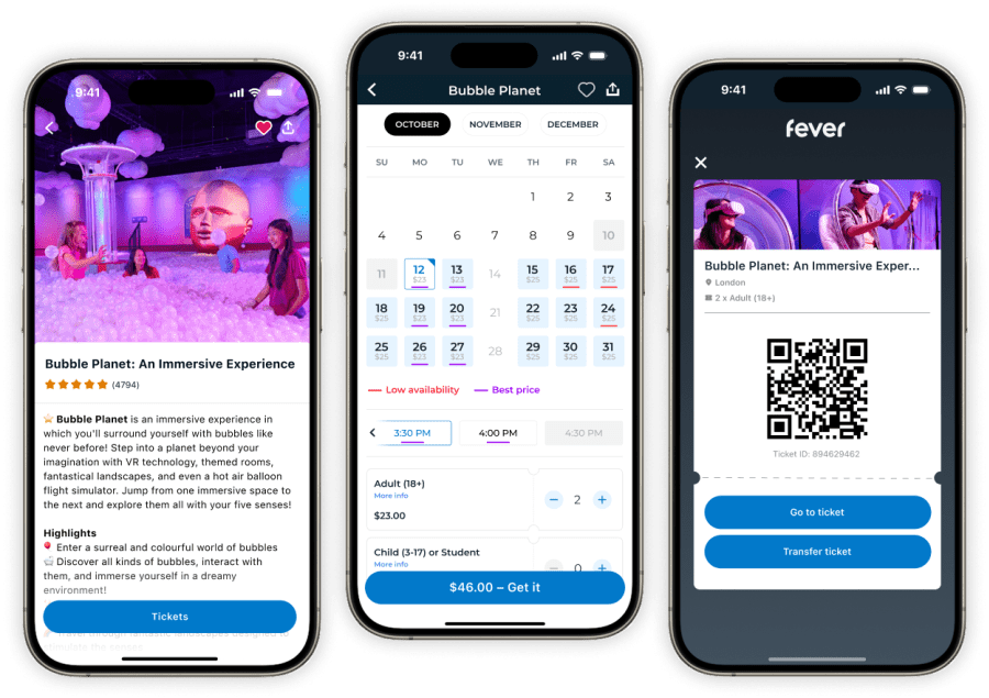 Conversion-focused ticketing platform