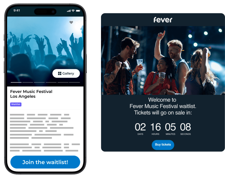 Waitlists & presales that capture missed demand