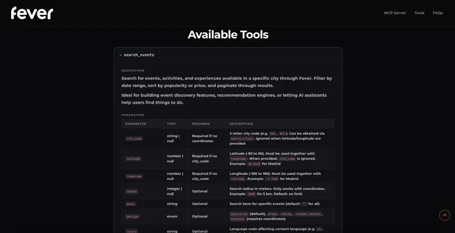 Connect via API