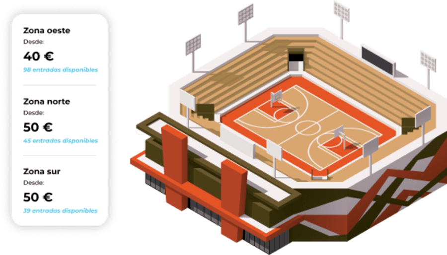 Tecnologia venta entradas deportes