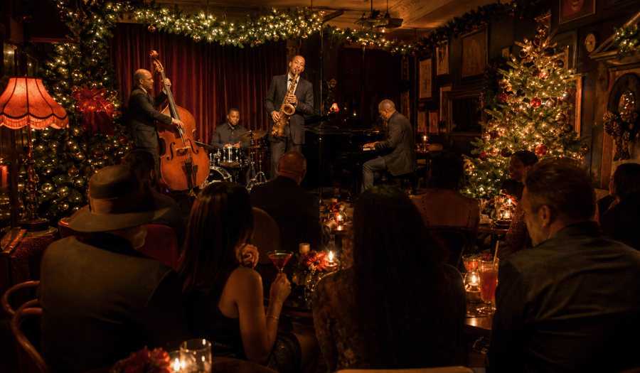corporate holiday event